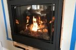 Gas fireplace installed by Chimney Sweeps of America