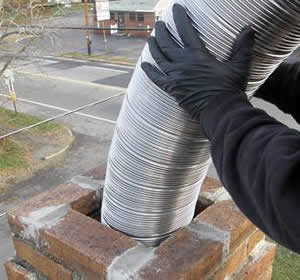 New Stainless Steel Chimney Liner